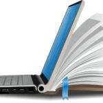 На изображении книга-ноутбук